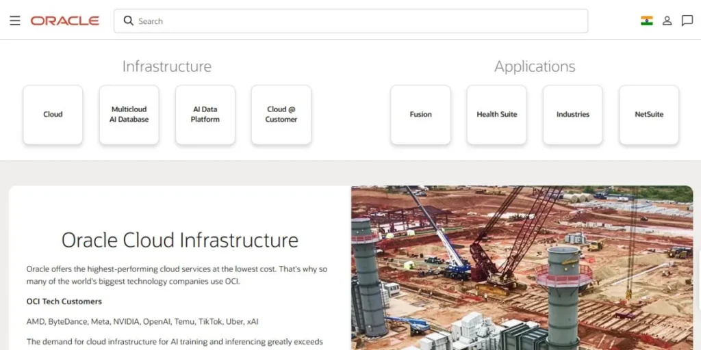 MNC Companies in Delhi: Oracle India