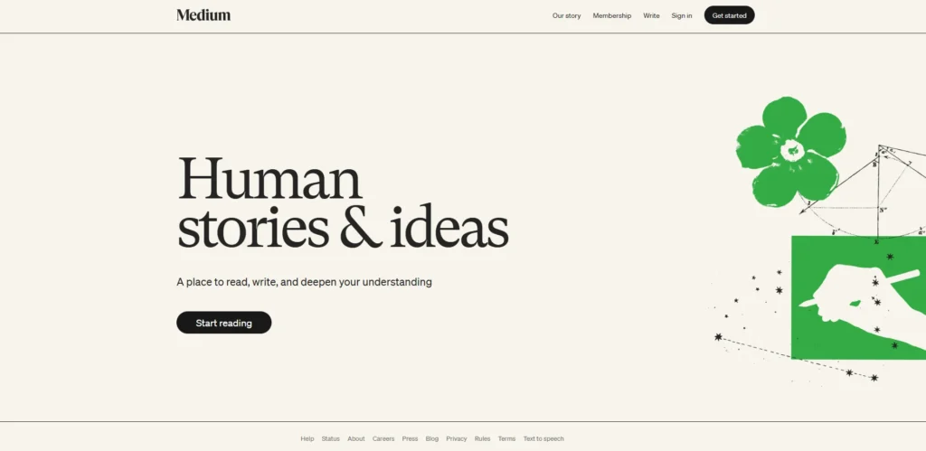 Best Blogging Platform - Medium