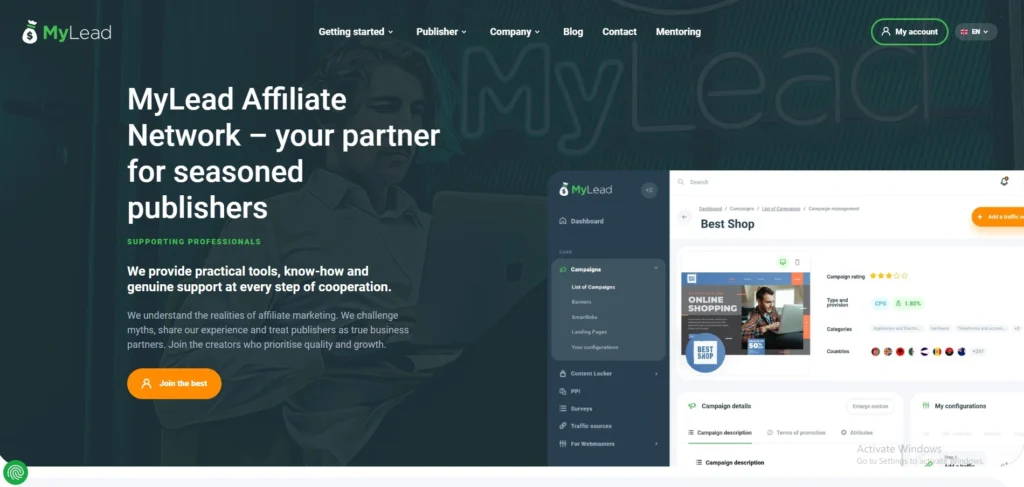 CPA Network-MyLead