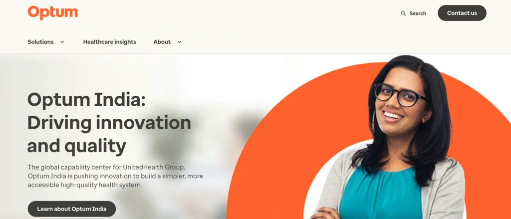 IT Company in Guindy - Optum