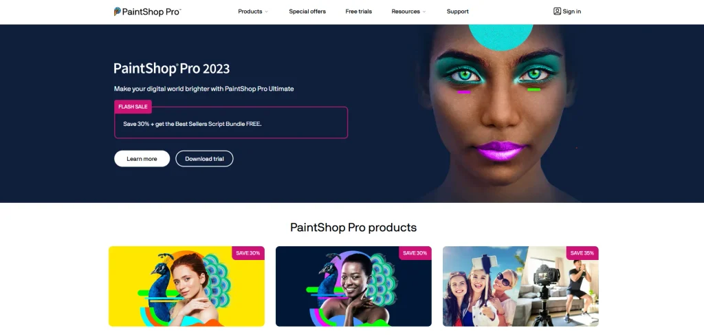 Photo Editing Software- Corel PaintShop Pro