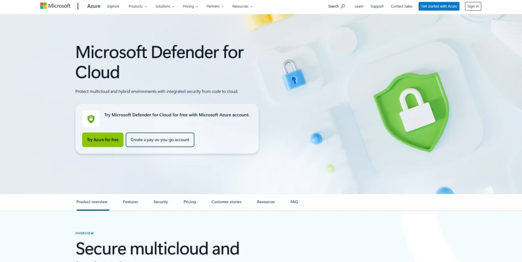 Cloud Security Posture Management Tool - Microsoft Defender for Cloud
