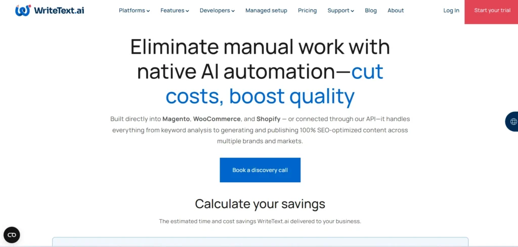 AI Product Description Generetor - WriteText.ai