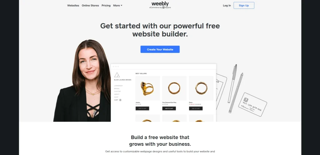 Best Blogging Platform - Weebly