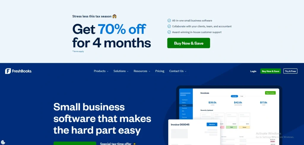 A​cco‌unting Softw‍are for Smal⁠l Busines‍s-FreshBooks