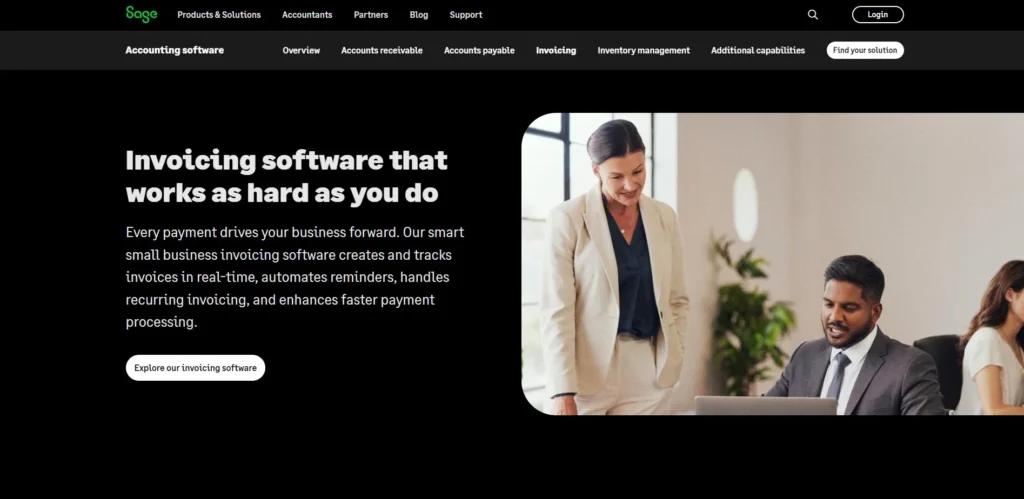 Sage Invoicing-Invoicing Apps for Small Businesses