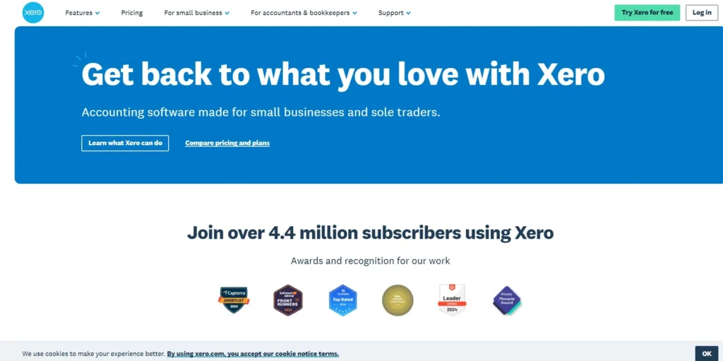 Xero-Invoicing software for Small Businesses