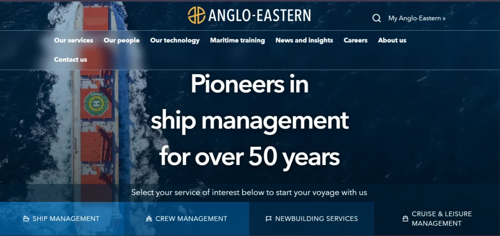 Shipping Company in Mumbai-Anglo-Eastern Ship Management