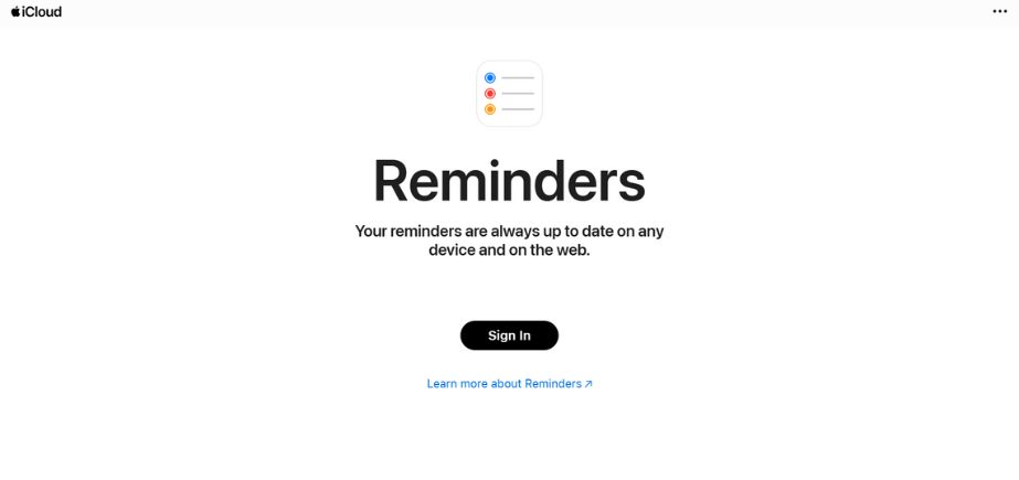 Apple Reminders - Best Daily Planner Apps