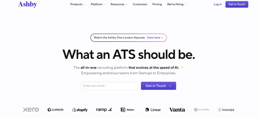Recruiting Automation Software - Ashby 