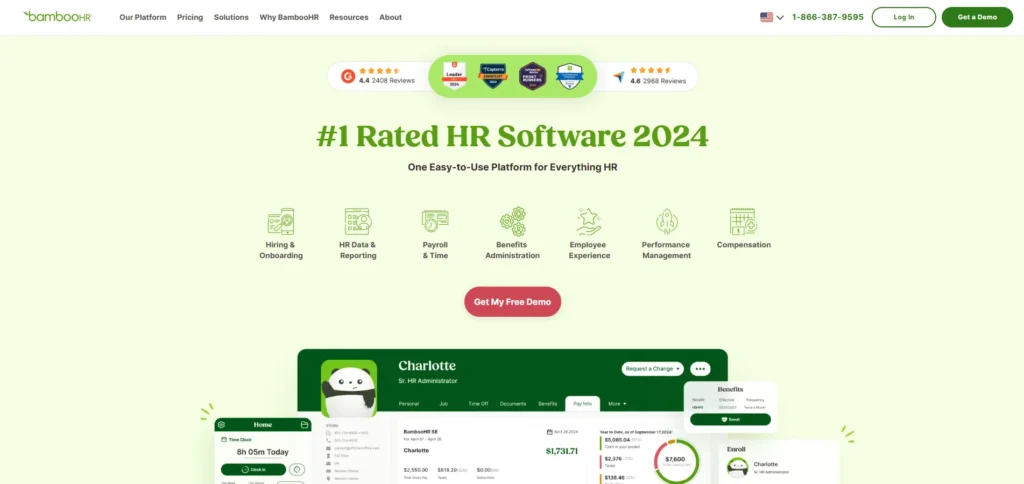 Benefits Administration Software - BambooHR