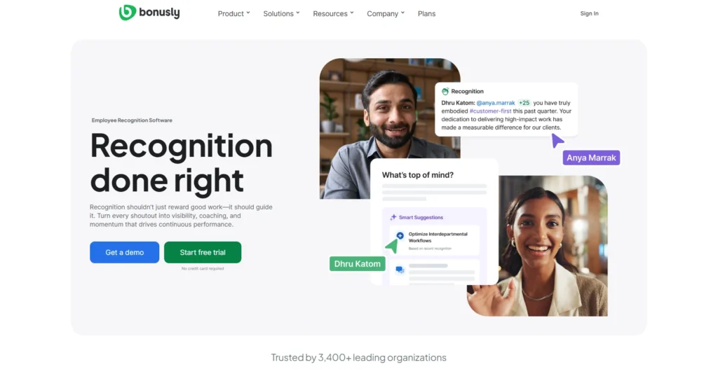 Bonusly-Employee Recognition Software