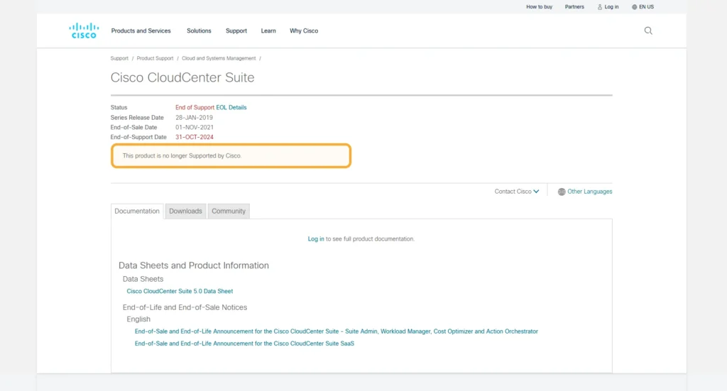 Cisco CloudCenter Suite-Cloud Management Platform