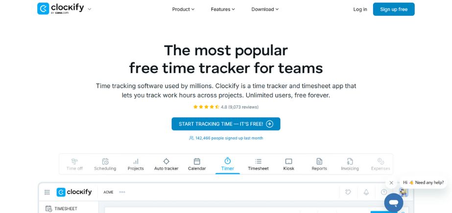Clockify - Best Daily Planner Apps