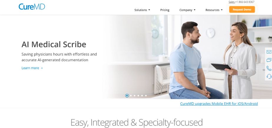 CureMD- revenue cycle management software