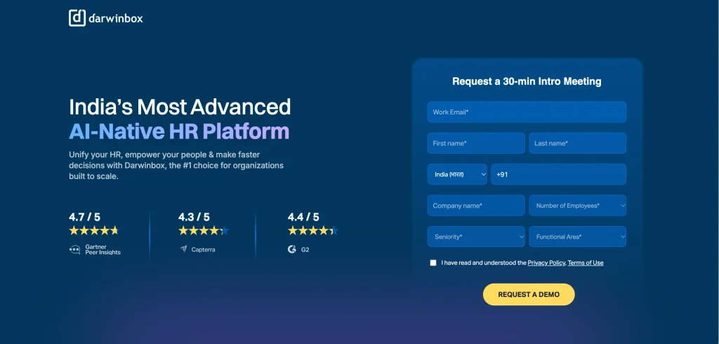 attendance tracking software - Darwinbox
