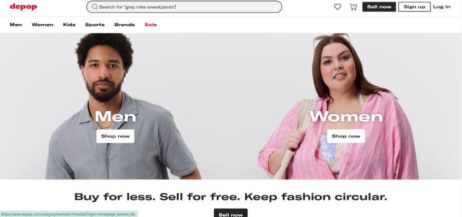 Depop - Facebook Marketplace Alternatives