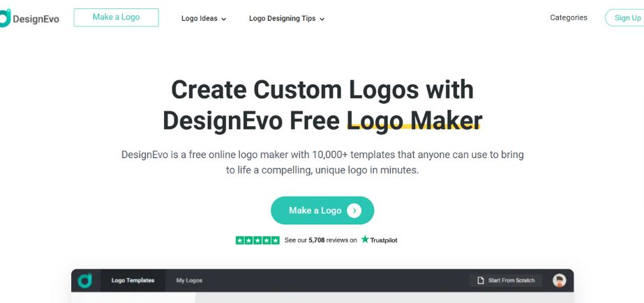 DesignEvo - Best Logo Design Software