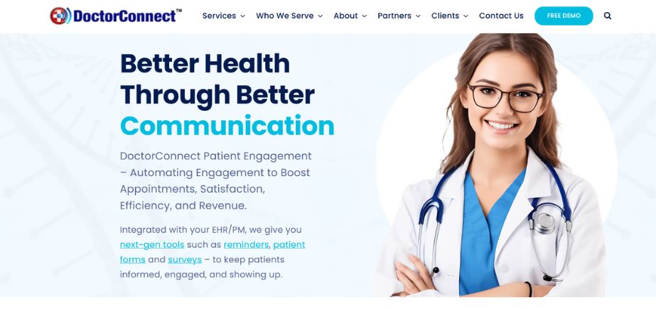 DoctorConnect - patient engagement tools