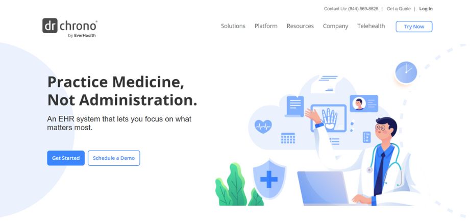 DrChrono - revenue cycle management software