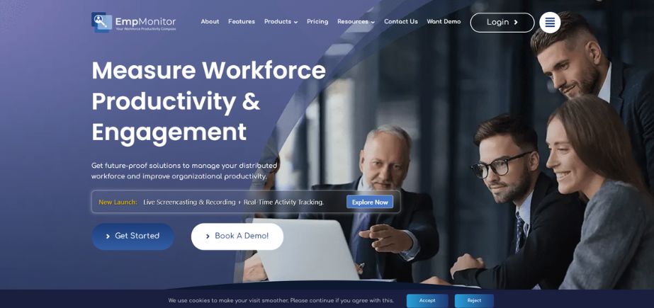 EmpMonitor - Best Tools For Remote Employee Onboarding