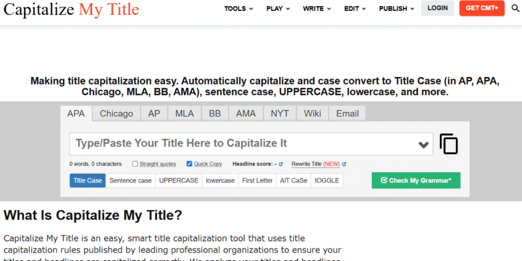 Essay Title Generator Tools