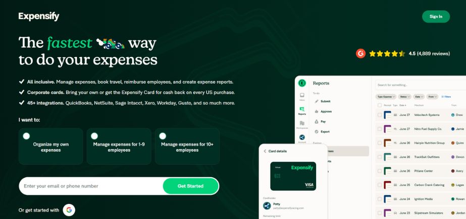 Expensify - Expense Management Software