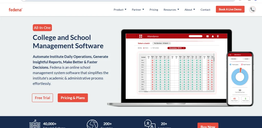 Student Management System- Fedena