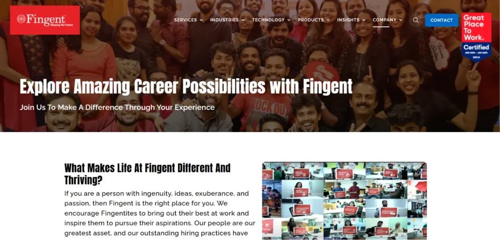 IT Company in Kerala - Fingent