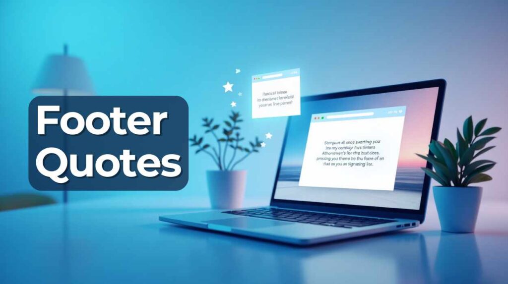 Footer Quotes