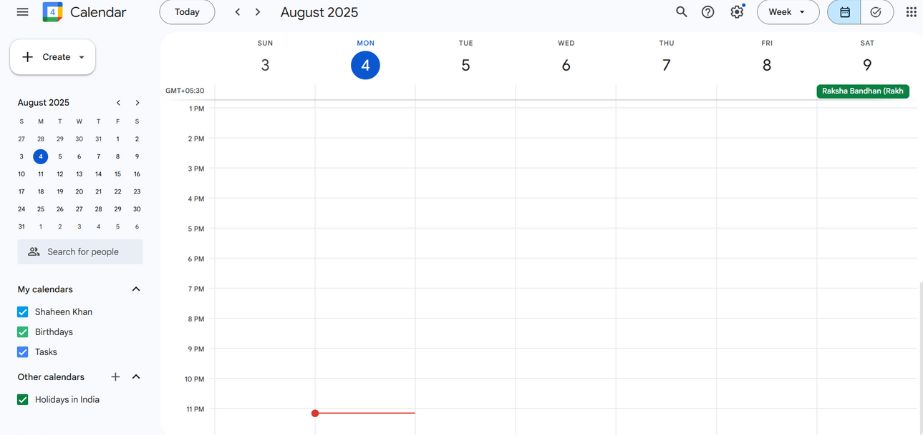 Google Calendar - Best Daily Planner Apps