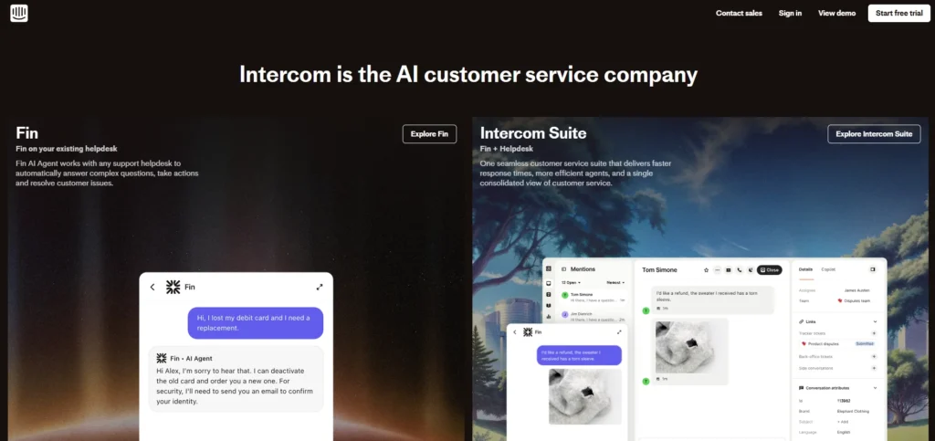 AI Agent for Ecommerce - Intercom