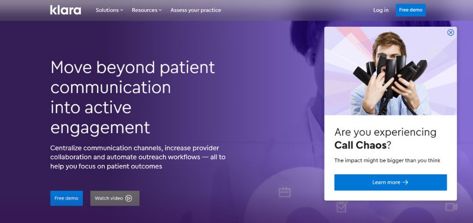 Klara - patient engagement tools