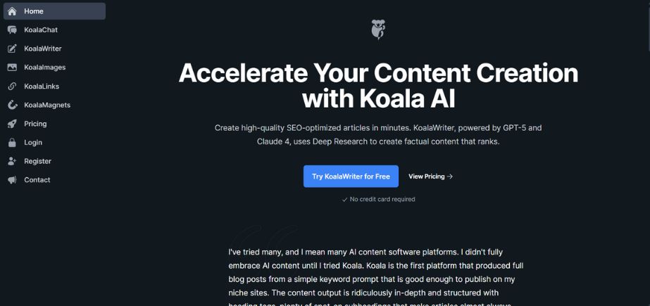 Koala AI - AI SEO Tools