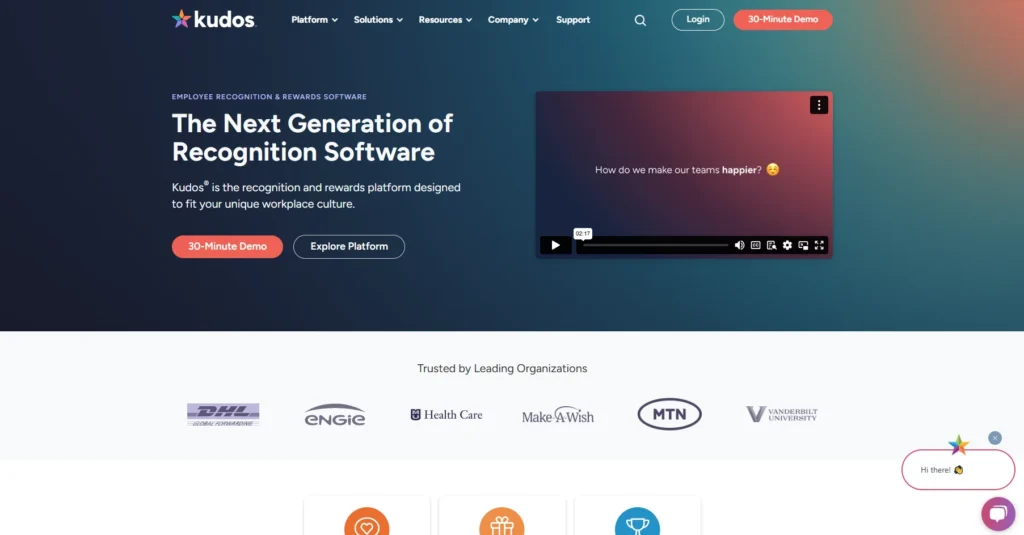 Kudos-Employee Recognition Software