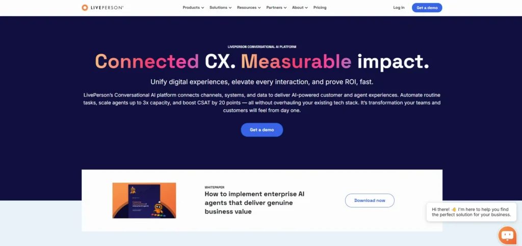 AI Agent for Ecommerce - LivePerson