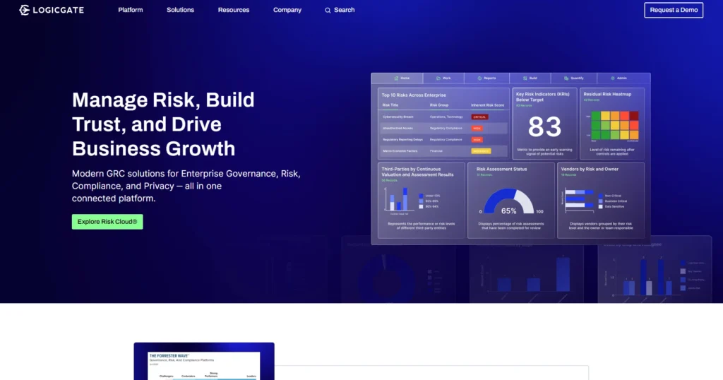 LogicGate Risk Cloud-Risk Management Software