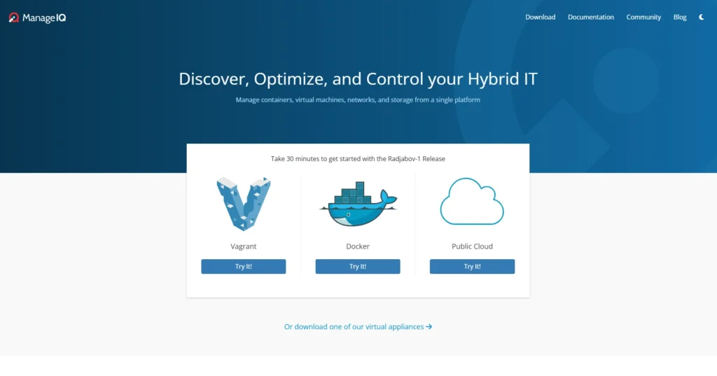 ManageIQ-Cloud Management Platform
