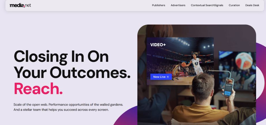 Media.net - alternatives of Google Adsense