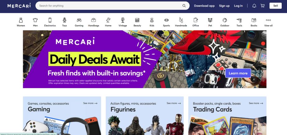 Mercari - Facebook Marketplace Alternatives