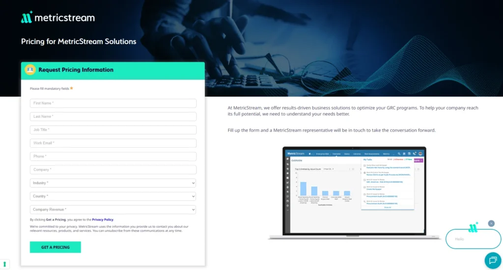 MetricStream-Risk Management Software