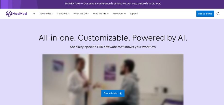 ModMed - patient engagement tools
