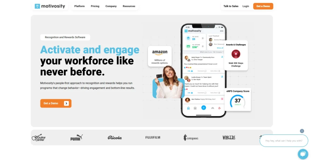Motivosity-Employee Recognition Software