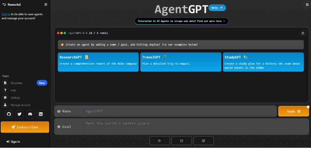 No-Code AI Tools to Create Custom Agents