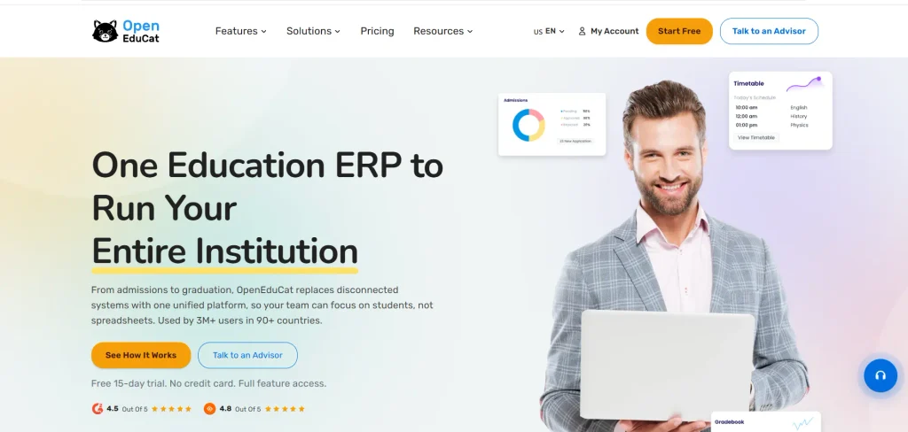 Student Management System- OpenEduCat