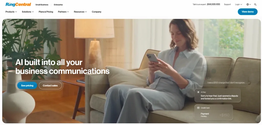 Call Center Software- RingCentral