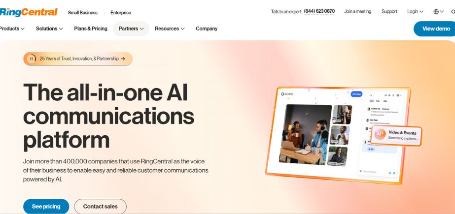 RingCentral - Call Centre Software