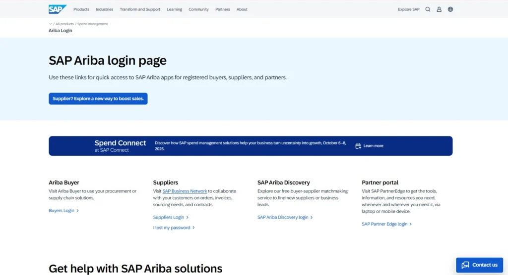 SAP Ariba-eProcurement Software