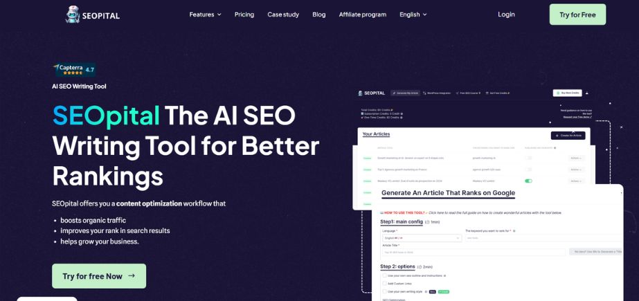 SEOpital - AI SEO Tools