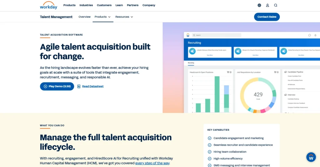 Recruiting Automation Software - Workday